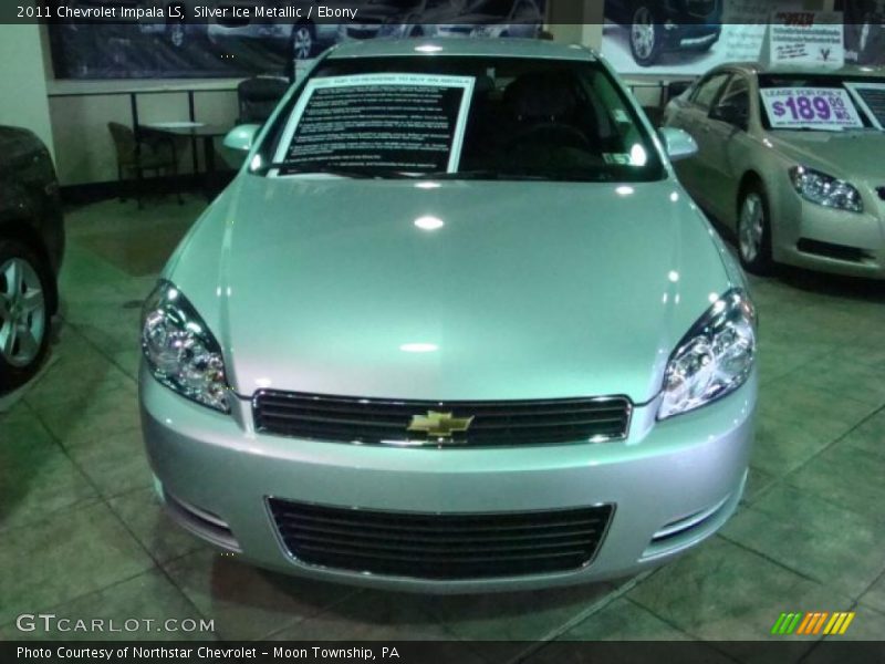 Silver Ice Metallic / Ebony 2011 Chevrolet Impala LS