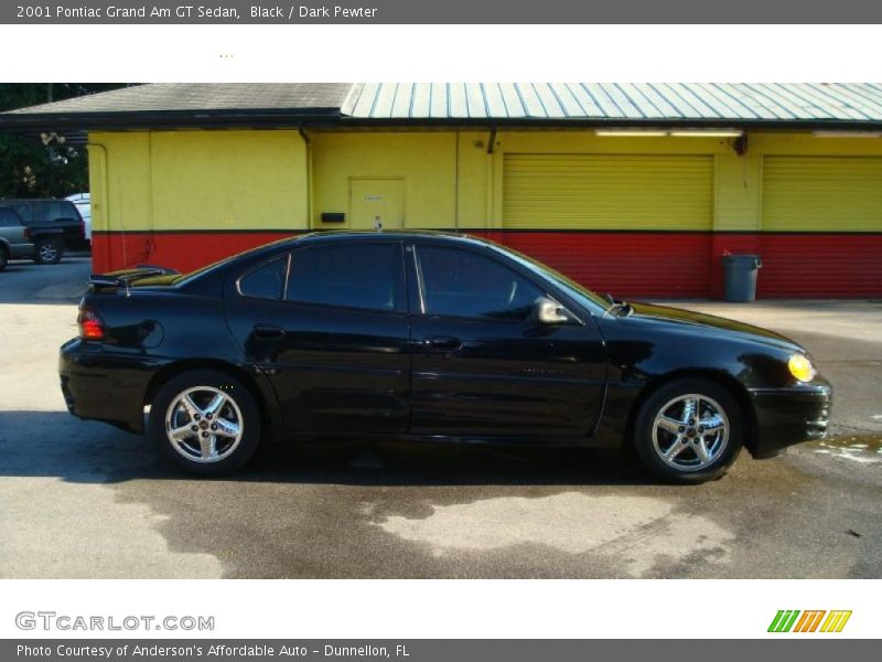 Black / Dark Pewter 2001 Pontiac Grand Am GT Sedan