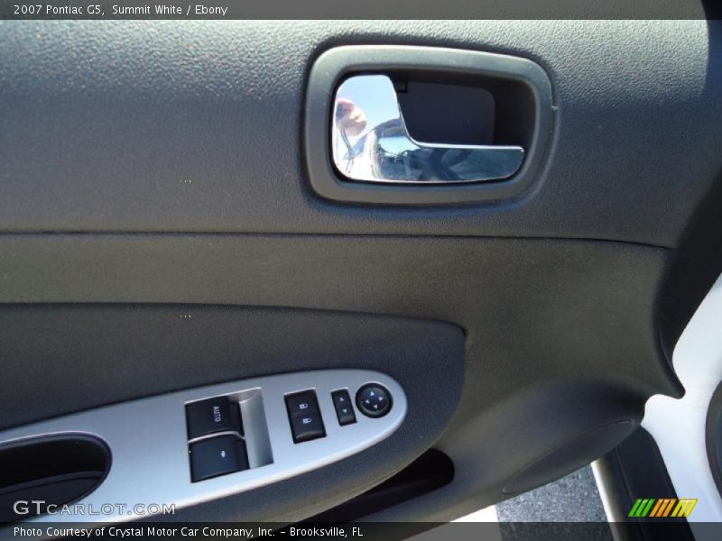 Summit White / Ebony 2007 Pontiac G5