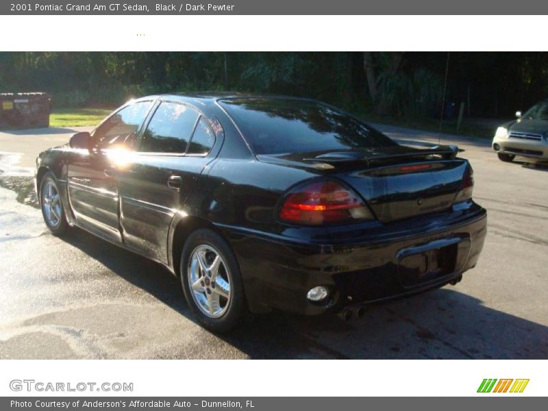 Black / Dark Pewter 2001 Pontiac Grand Am GT Sedan