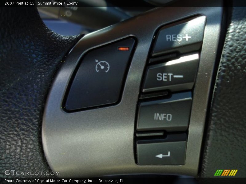 Summit White / Ebony 2007 Pontiac G5