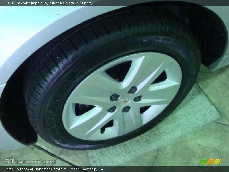 Silver Ice Metallic / Ebony 2011 Chevrolet Impala LS