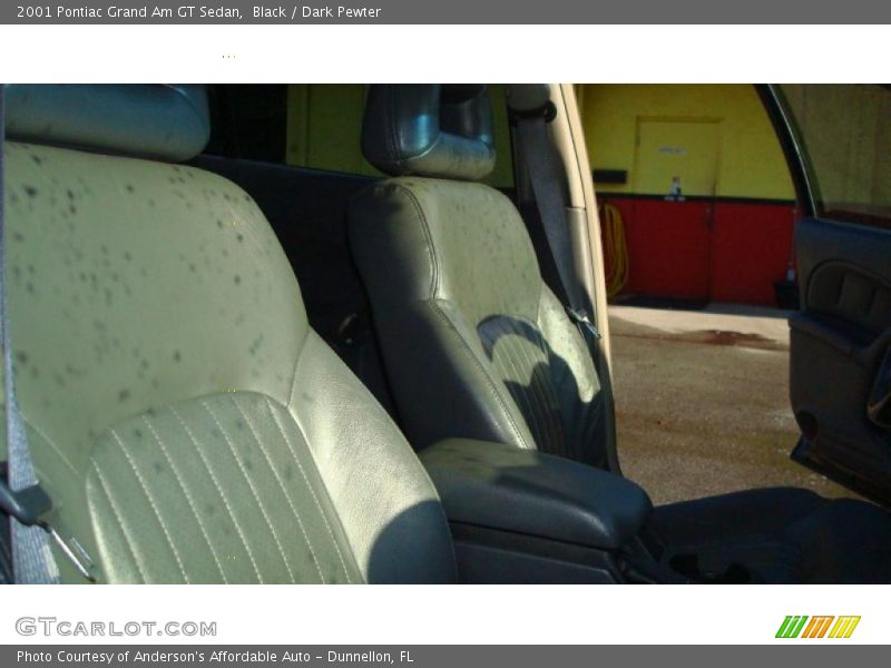 Black / Dark Pewter 2001 Pontiac Grand Am GT Sedan