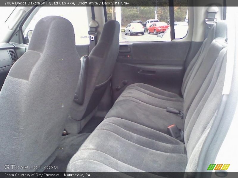 Bright White / Dark Slate Gray 2004 Dodge Dakota SXT Quad Cab 4x4