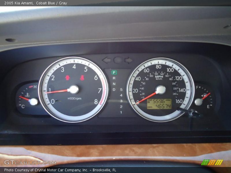 Cobalt Blue / Gray 2005 Kia Amanti