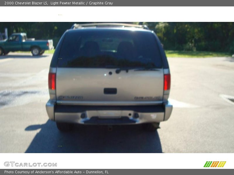 Light Pewter Metallic / Graphite Gray 2000 Chevrolet Blazer LS