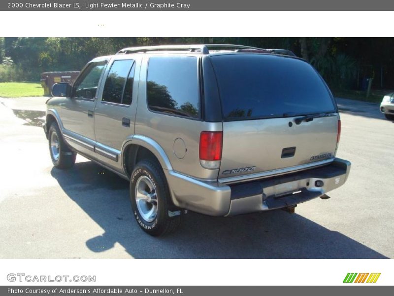 Light Pewter Metallic / Graphite Gray 2000 Chevrolet Blazer LS