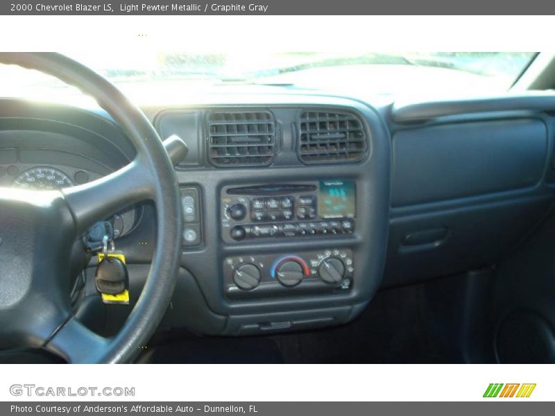 Light Pewter Metallic / Graphite Gray 2000 Chevrolet Blazer LS