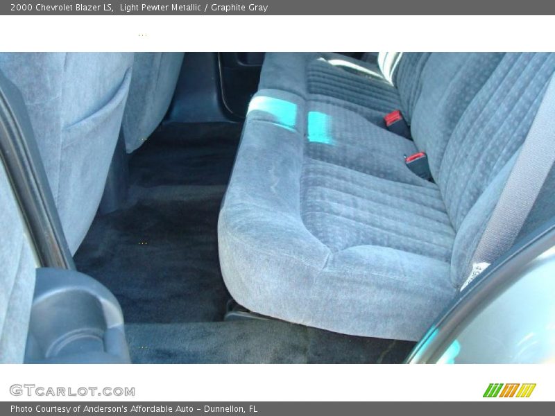 Light Pewter Metallic / Graphite Gray 2000 Chevrolet Blazer LS