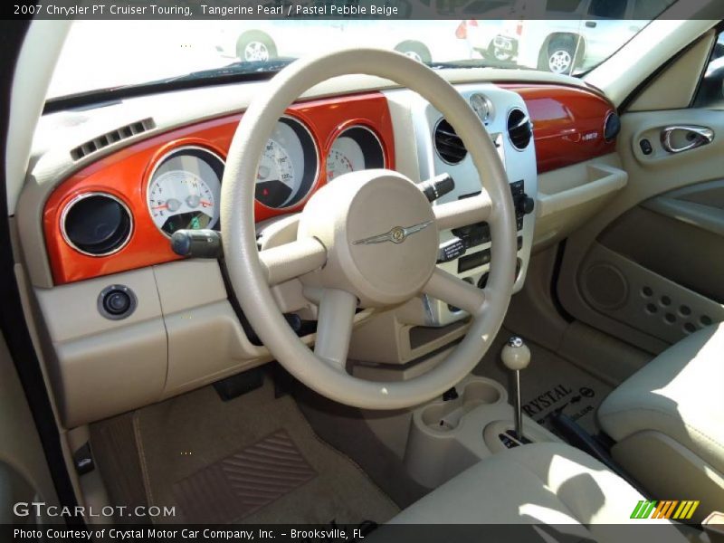 Tangerine Pearl / Pastel Pebble Beige 2007 Chrysler PT Cruiser Touring