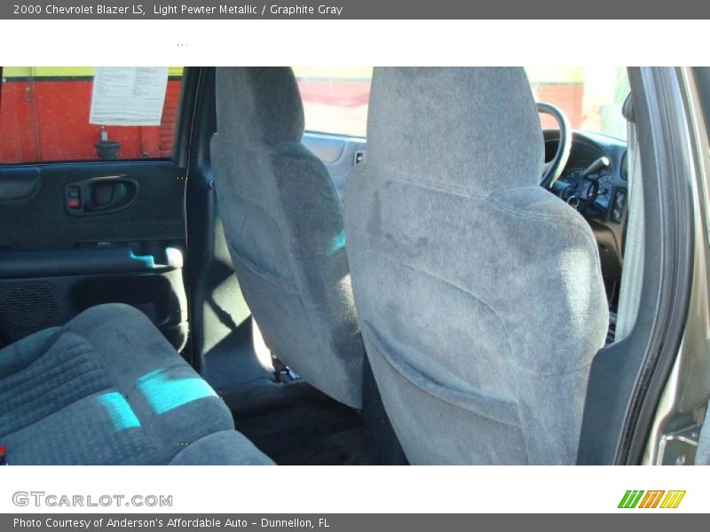 Light Pewter Metallic / Graphite Gray 2000 Chevrolet Blazer LS