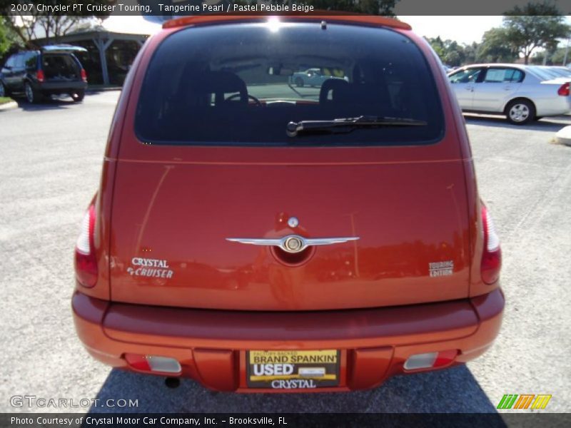 Tangerine Pearl / Pastel Pebble Beige 2007 Chrysler PT Cruiser Touring