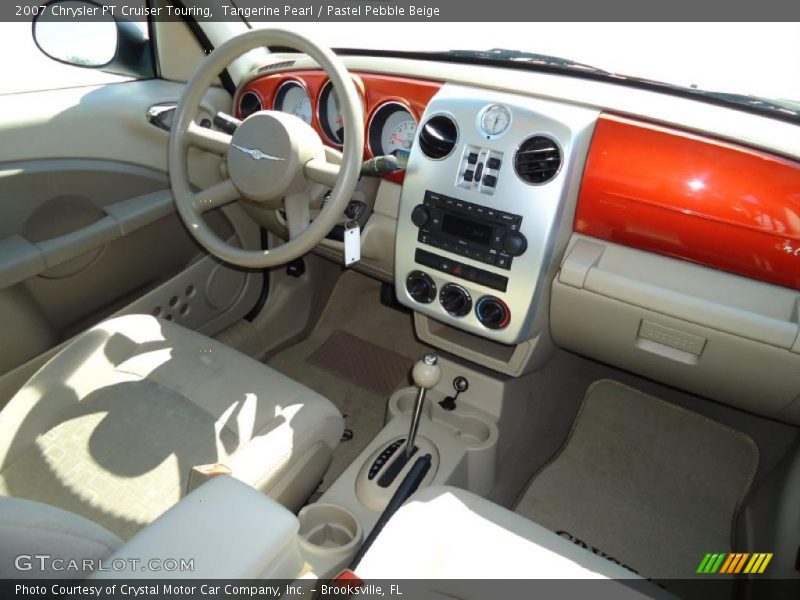 Tangerine Pearl / Pastel Pebble Beige 2007 Chrysler PT Cruiser Touring