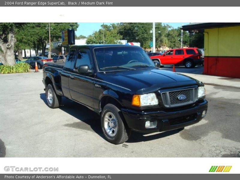 Black / Medium Dark Flint 2004 Ford Ranger Edge SuperCab