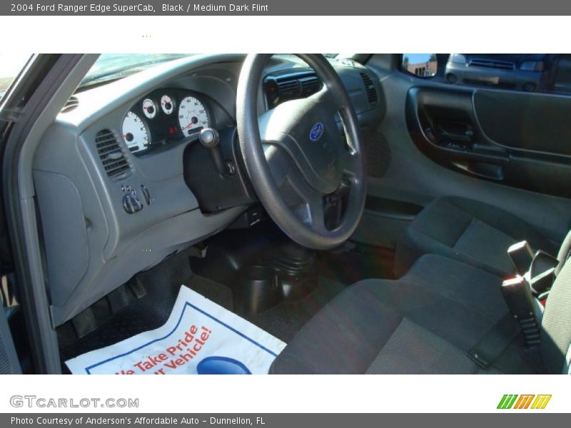 Black / Medium Dark Flint 2004 Ford Ranger Edge SuperCab