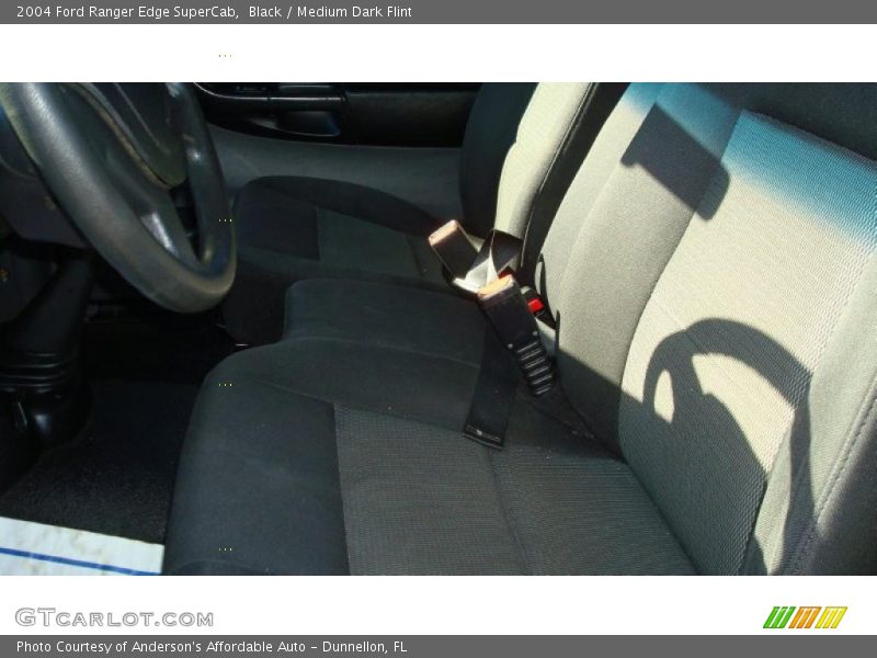 Black / Medium Dark Flint 2004 Ford Ranger Edge SuperCab
