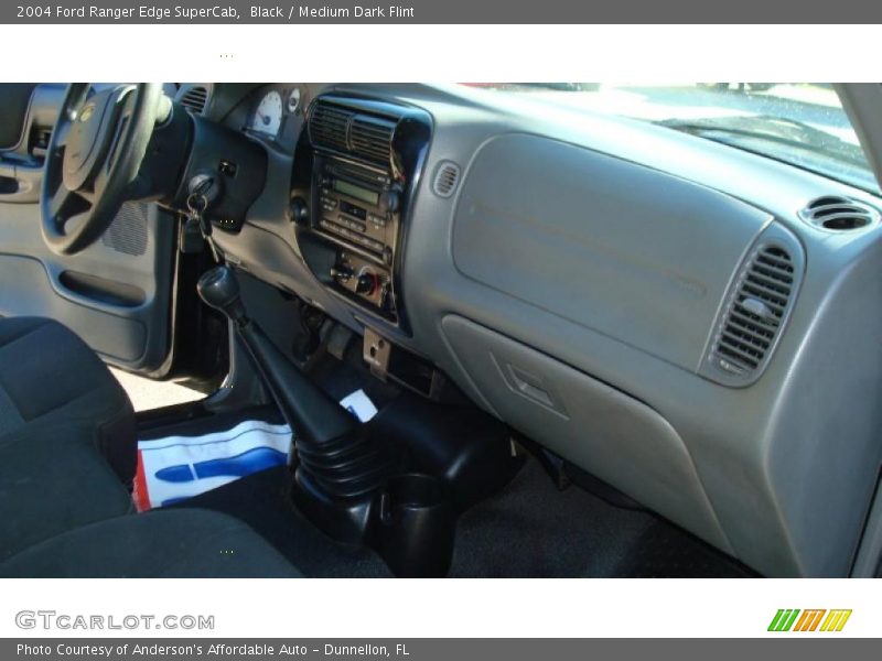 Black / Medium Dark Flint 2004 Ford Ranger Edge SuperCab