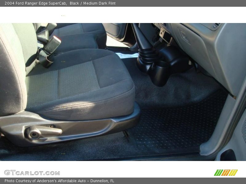 Black / Medium Dark Flint 2004 Ford Ranger Edge SuperCab