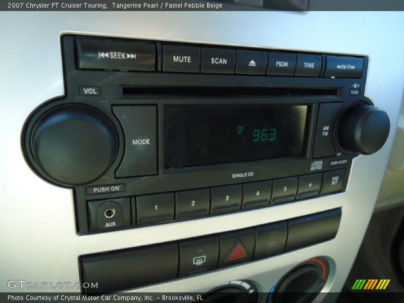 Tangerine Pearl / Pastel Pebble Beige 2007 Chrysler PT Cruiser Touring
