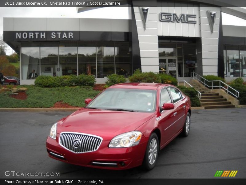 Crystal Red Tintcoat / Cocoa/Cashmere 2011 Buick Lucerne CX