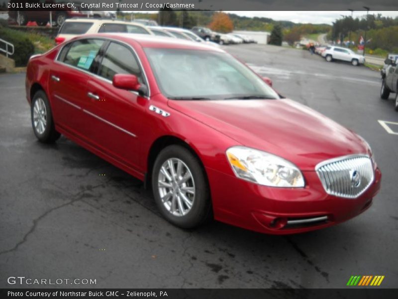 Crystal Red Tintcoat / Cocoa/Cashmere 2011 Buick Lucerne CX