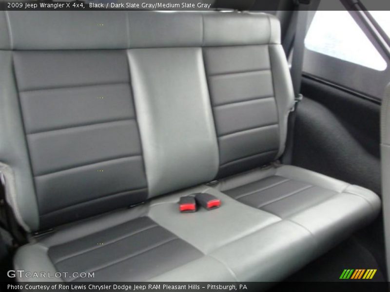 Black / Dark Slate Gray/Medium Slate Gray 2009 Jeep Wrangler X 4x4