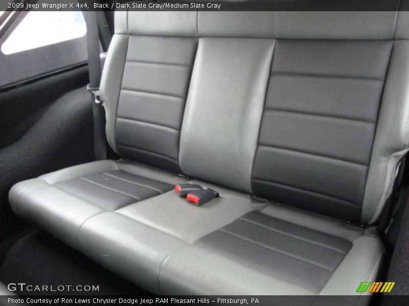 Black / Dark Slate Gray/Medium Slate Gray 2009 Jeep Wrangler X 4x4