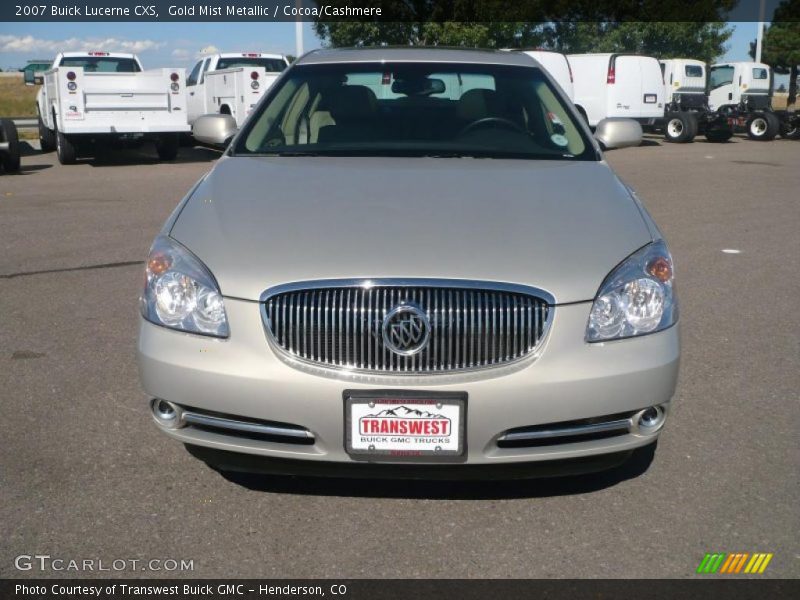 Gold Mist Metallic / Cocoa/Cashmere 2007 Buick Lucerne CXS