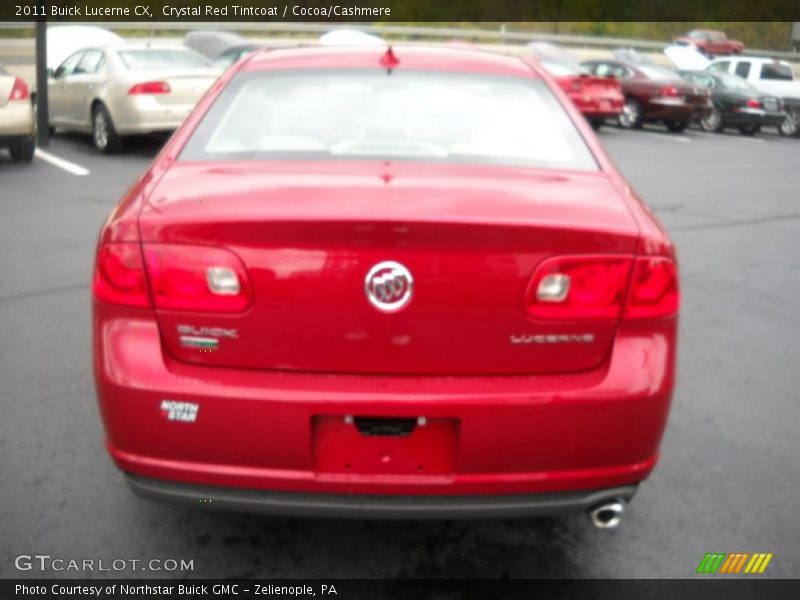 Crystal Red Tintcoat / Cocoa/Cashmere 2011 Buick Lucerne CX