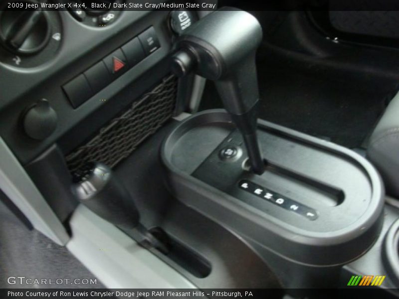 Black / Dark Slate Gray/Medium Slate Gray 2009 Jeep Wrangler X 4x4