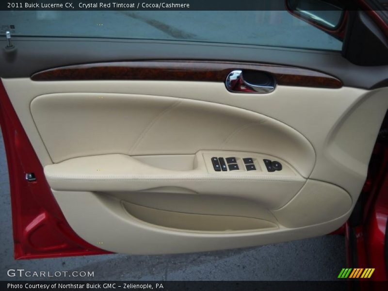 Crystal Red Tintcoat / Cocoa/Cashmere 2011 Buick Lucerne CX