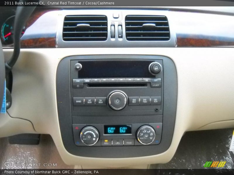 Crystal Red Tintcoat / Cocoa/Cashmere 2011 Buick Lucerne CX