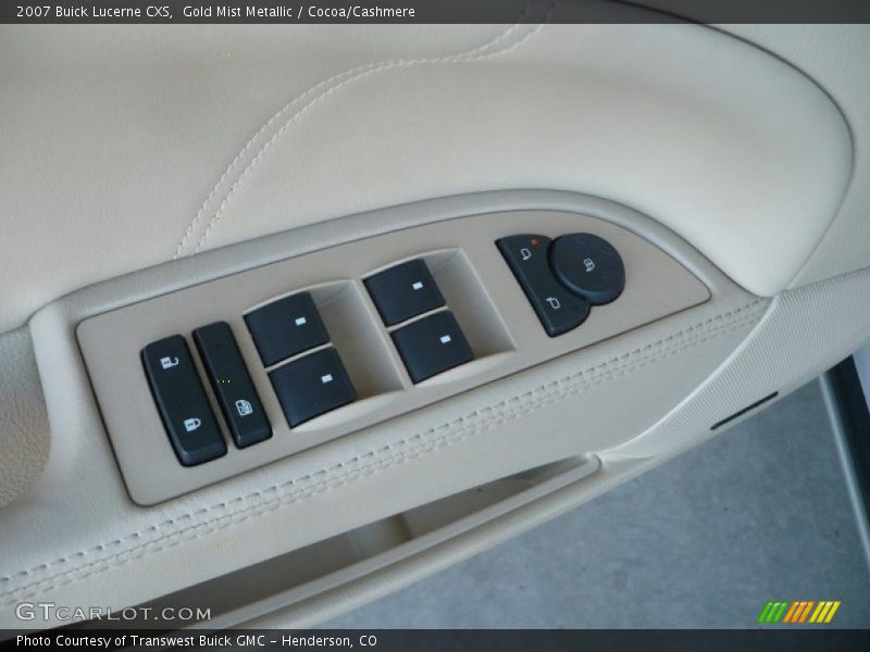 Gold Mist Metallic / Cocoa/Cashmere 2007 Buick Lucerne CXS