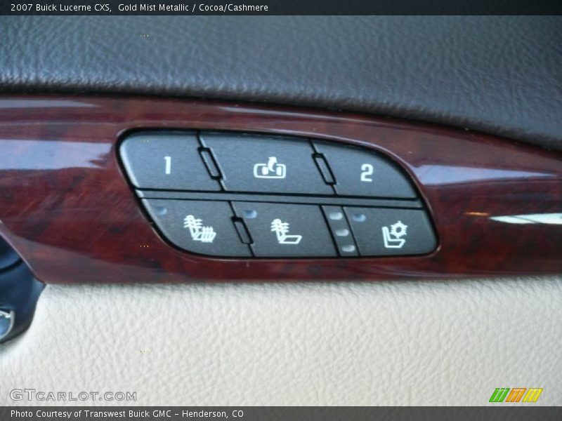 Gold Mist Metallic / Cocoa/Cashmere 2007 Buick Lucerne CXS
