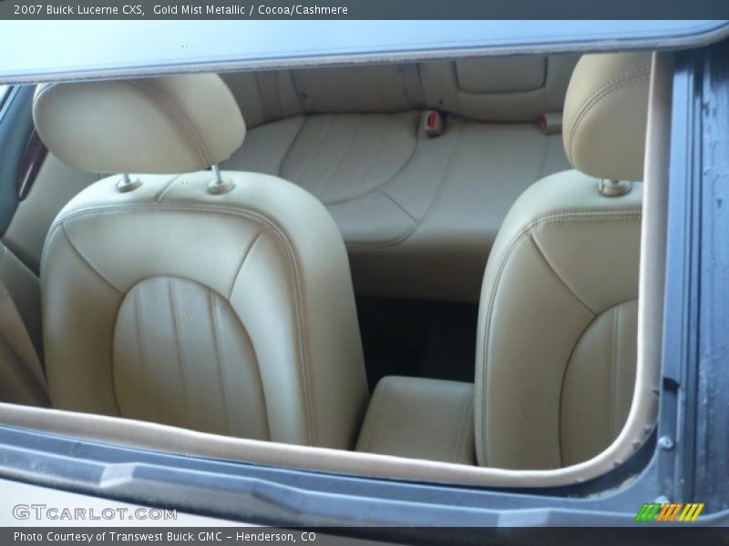 Gold Mist Metallic / Cocoa/Cashmere 2007 Buick Lucerne CXS