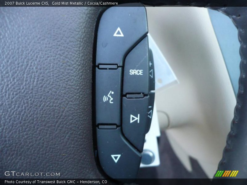 Gold Mist Metallic / Cocoa/Cashmere 2007 Buick Lucerne CXS