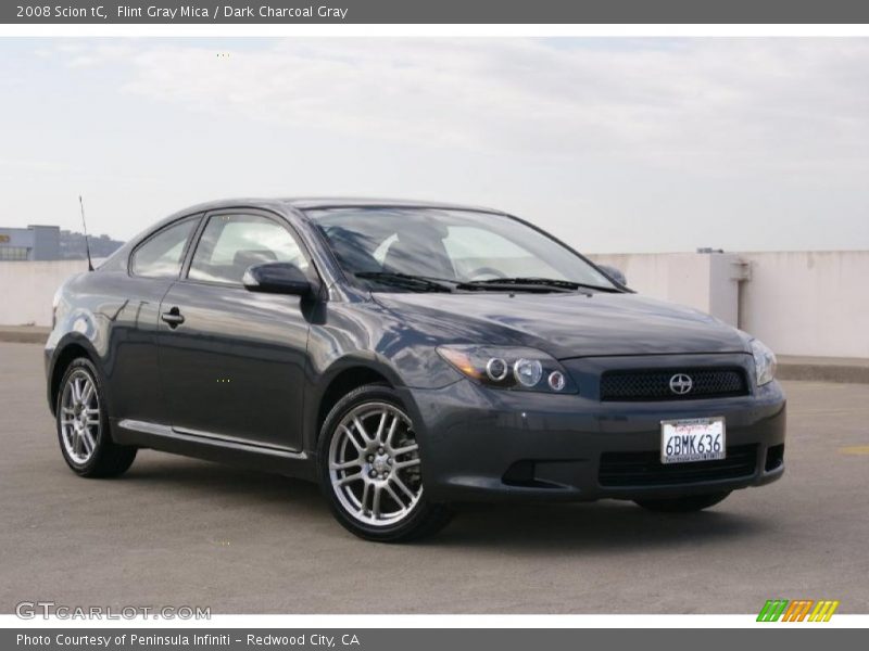 Flint Gray Mica / Dark Charcoal Gray 2008 Scion tC