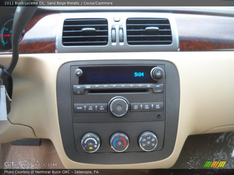 Sand Beige Metallic / Cocoa/Cashmere 2011 Buick Lucerne CX