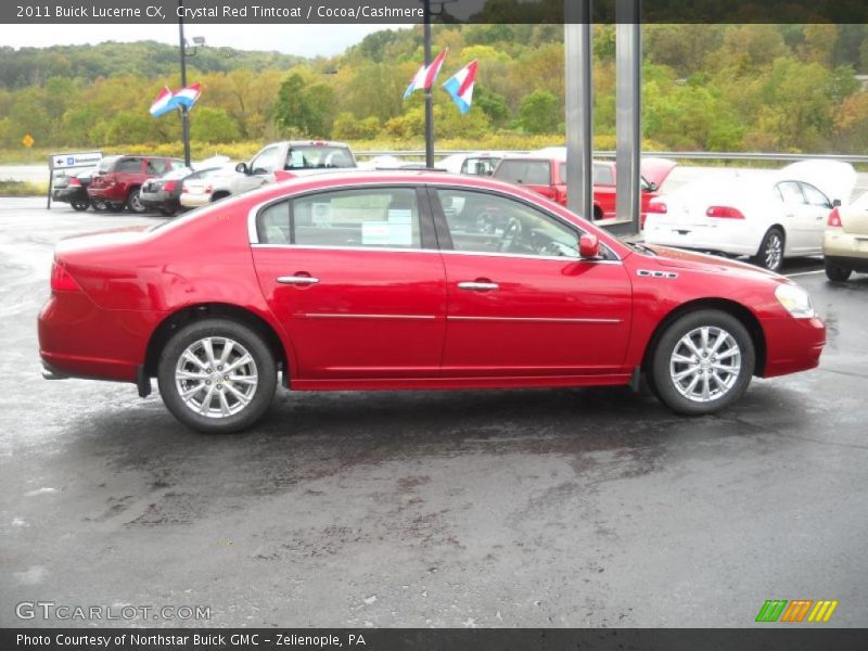 Crystal Red Tintcoat / Cocoa/Cashmere 2011 Buick Lucerne CX