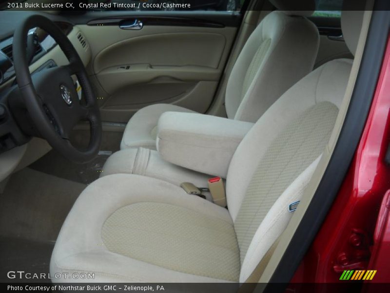 Crystal Red Tintcoat / Cocoa/Cashmere 2011 Buick Lucerne CX