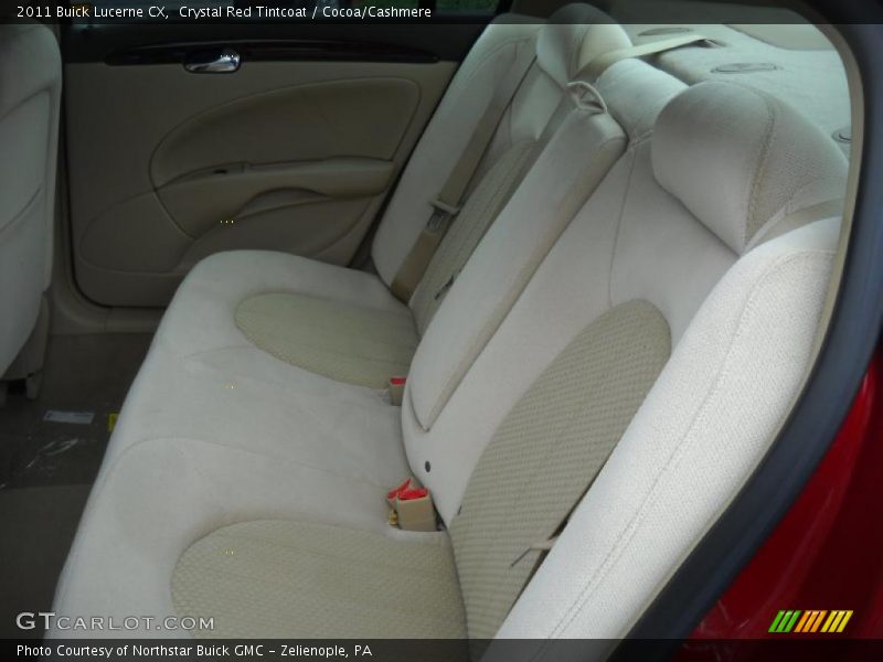 Crystal Red Tintcoat / Cocoa/Cashmere 2011 Buick Lucerne CX