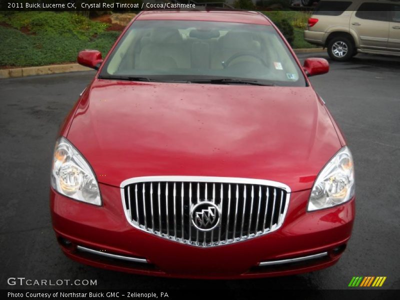Crystal Red Tintcoat / Cocoa/Cashmere 2011 Buick Lucerne CX