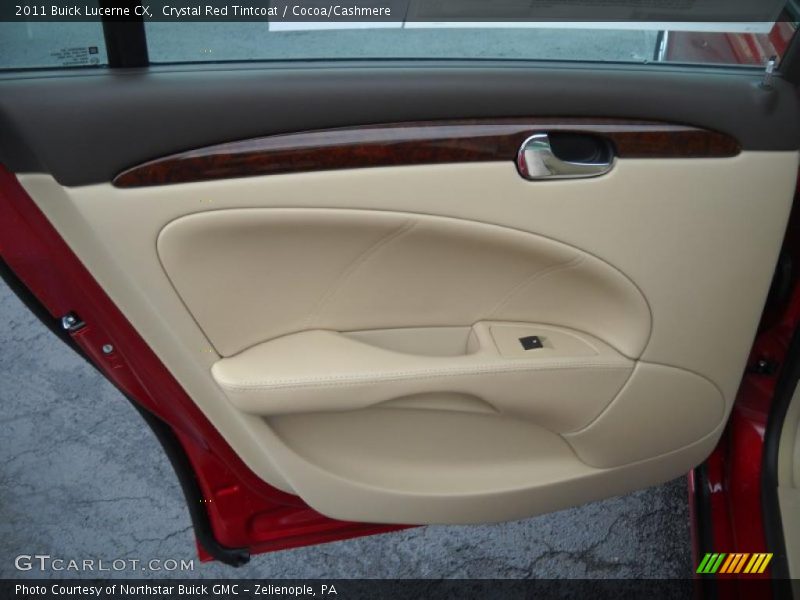 Crystal Red Tintcoat / Cocoa/Cashmere 2011 Buick Lucerne CX