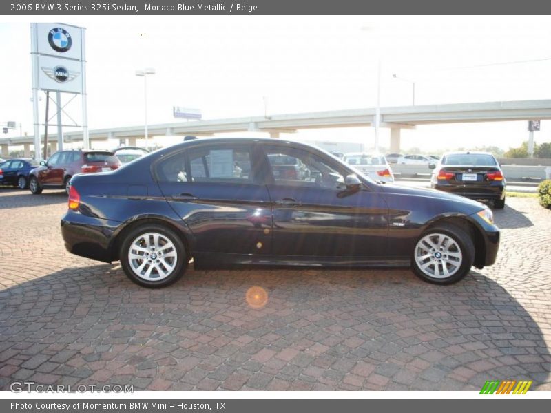 Monaco Blue Metallic / Beige 2006 BMW 3 Series 325i Sedan