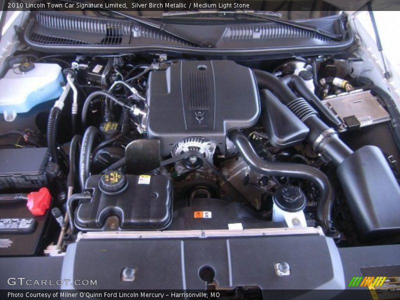  2010 Town Car Signature Limited Engine - 4.6 Liter Flex-Fuel SOHC 16-Valve V8