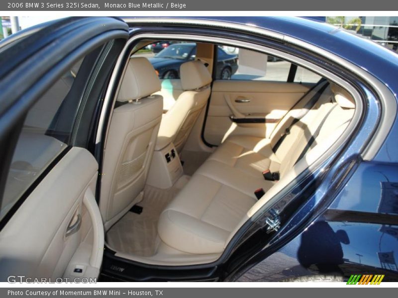 Monaco Blue Metallic / Beige 2006 BMW 3 Series 325i Sedan