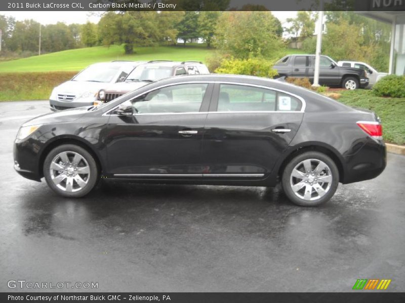 Carbon Black Metallic / Ebony 2011 Buick LaCrosse CXL