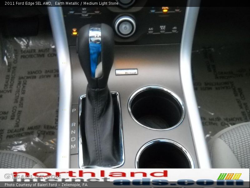 Earth Metallic / Medium Light Stone 2011 Ford Edge SEL AWD