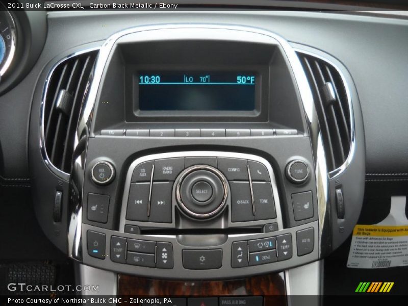 Carbon Black Metallic / Ebony 2011 Buick LaCrosse CXL