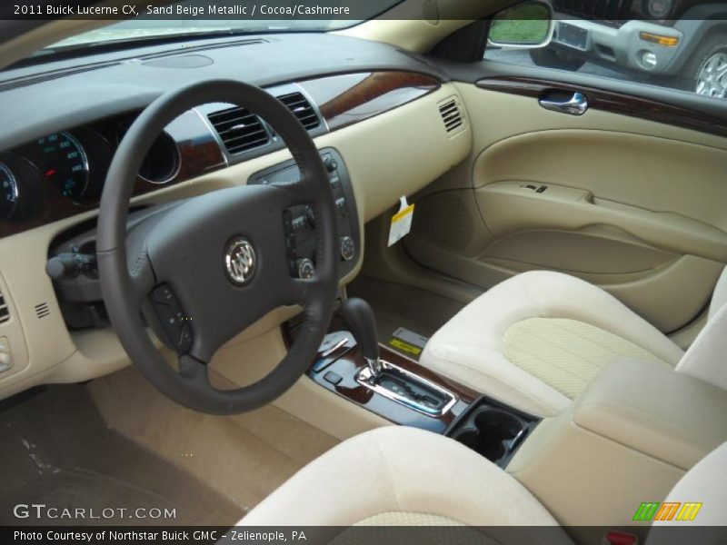  2011 Lucerne CX Cocoa/Cashmere Interior
